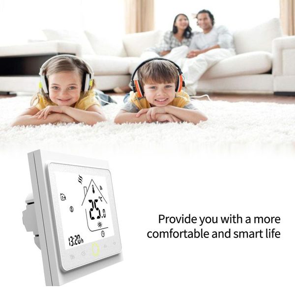 smart home control wifi thermostat touch temperature controller boiler regulator can be used in conjunction with alexa
smart home control wifi thermostat touch temperature controller boiler regulator can be used in conjunction with alexa