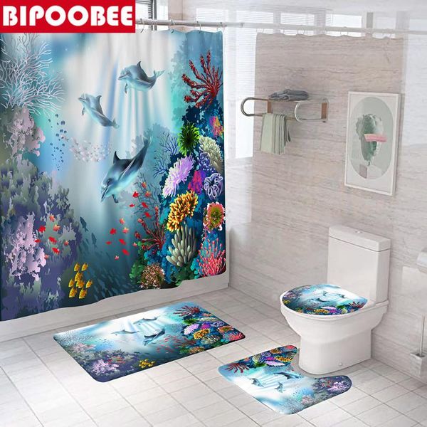 shower curtains 3d ocean curtain undersea scenery marine life dolphin coral bath mat set toilet cover waterproof fabric bathroom
shower curtains 3d ocean curtain undersea scenery marine life dolphin coral bath mat set toilet cover waterproof fabric bathroom