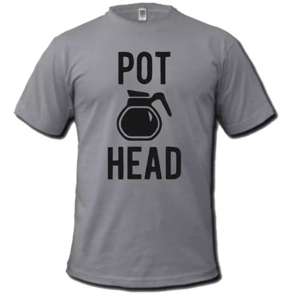 pot head t shirt tee coffee lover drinker brew joe cafe 420 maryjane weed, White;black
pot head t shirt tee coffee lover drinker brew joe cafe 420 maryjane weed, White;black