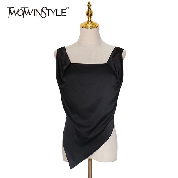 black vest for women square collar sleeveless hollow out backless tank female summer fashion stylish 210524, White
black vest for women square collar sleeveless hollow out backless tank female summer fashion stylish 210524, White