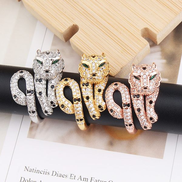 2021 new leopard curly tail full of green eyes ring personality cool jewelry lovers christmas gift does not fade, Silver
2021 new leopard curly tail full of green eyes ring personality cool jewelry lovers christmas gift does not fade, Silver