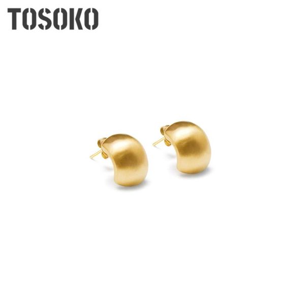 hoop & huggie stainless steel jewelry c type casting wire drawing earrings fashion for women bsf182, Golden;silver
hoop & huggie stainless steel jewelry c type casting wire drawing earrings fashion for women bsf182, Golden;silver
