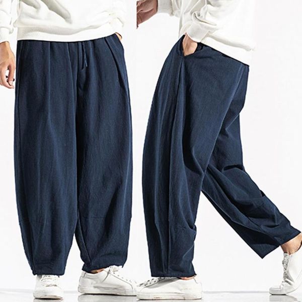 men's pants harem cargo harajuku solid loose casual drawstring men mid rise pockets sweatshirts jogging, Black
men's pants harem cargo harajuku solid loose casual drawstring men mid rise pockets sweatshirts jogging, Black