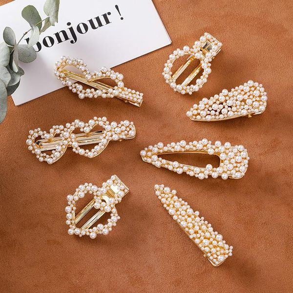 hair clips & barrettes fashion korean elegant pearl love heart clip sweet geometric round triangle hairpin women accessories hc022, Golden;silver
hair clips & barrettes fashion korean elegant pearl love heart clip sweet geometric round triangle hairpin women accessories hc022, Golden;silver