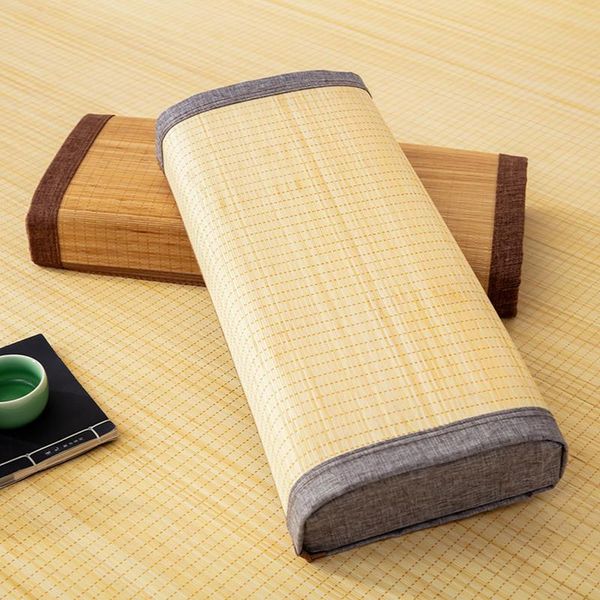 pillow bamboo summer mat cool single cervical spine help sleep home hard men and women
pillow bamboo summer mat cool single cervical spine help sleep home hard men and women