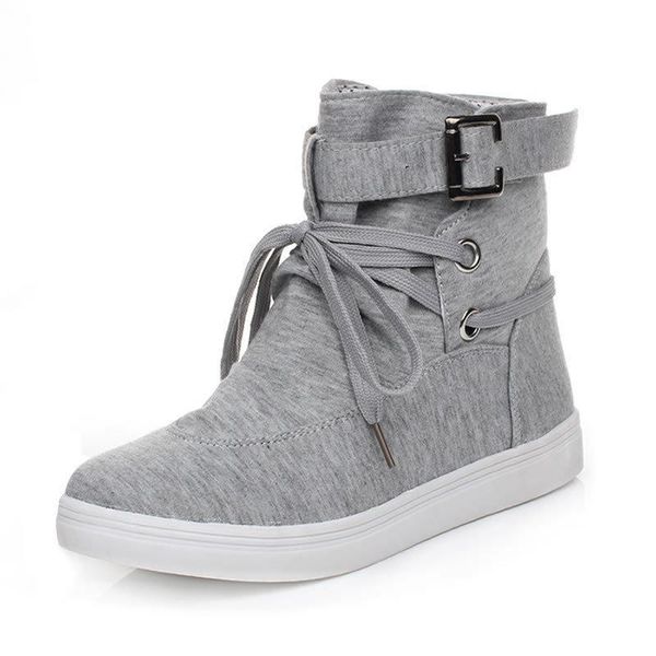 wertzk 2021 autumn women boots casual canvas shoes woman flats solid black and grey platform s008
wertzk 2021 autumn women boots casual canvas shoes woman flats solid black and grey platform s008