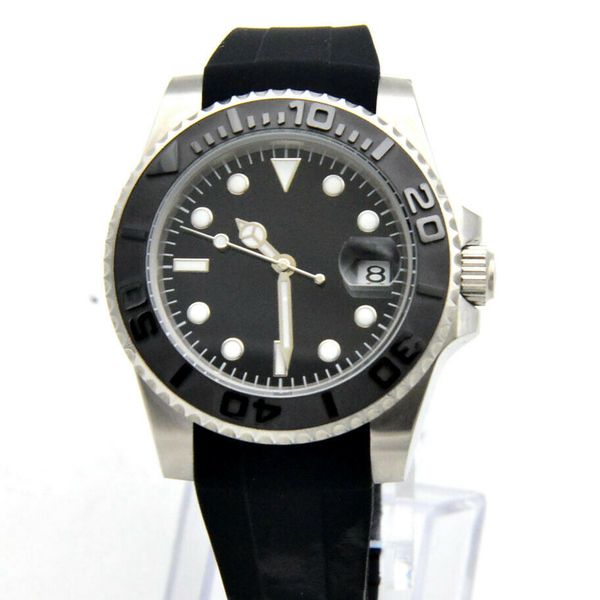 40mm black no switch plate date ceramic ring hunting automatic mechanical clock rubber strap, Slivery;brown
40mm black no switch plate date ceramic ring hunting automatic mechanical clock rubber strap, Slivery;brown