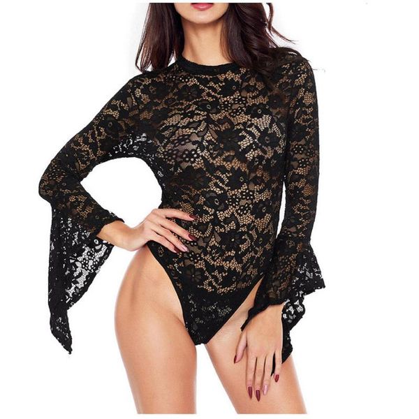 oluolin sheer mesh bodysuit transparent female body teddies long slleve skinny women club bodyuits valentine's day women's jumpsui, Black;white
oluolin sheer mesh bodysuit transparent female body teddies long slleve skinny women club bodyuits valentine's day women's jumpsui, Black;white