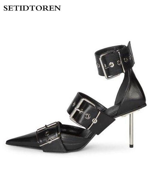 dress shoes fashion thin high heels pointed toe women pumps arrival spring summer metal gladiator ankle boots party, Black
dress shoes fashion thin high heels pointed toe women pumps arrival spring summer metal gladiator ankle boots party, Black