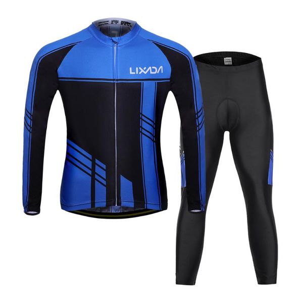 racing sets lixada men's cycling clothing set autumn winter long sleeve windproof jersey coat jacket with 3d padded pants trousers, Black;blue
racing sets lixada men's cycling clothing set autumn winter long sleeve windproof jersey coat jacket with 3d padded pants trousers, Black;blue