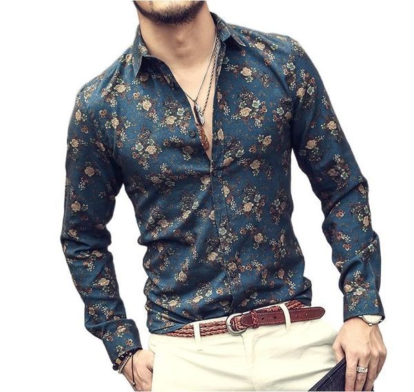european code men's 3d printed shirt casual retro crushed flower lapel man shirts, White;black
european code men's 3d printed shirt casual retro crushed flower lapel man shirts, White;black