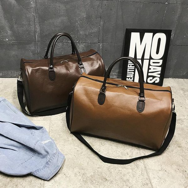 men's travel bag pu leather large-capacity portable luggage ladies short-distance sports fitness 789 duffel bags
men's travel bag pu leather large-capacity portable luggage ladies short-distance sports fitness 789 duffel bags