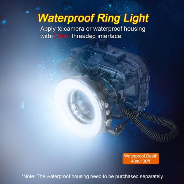 camera flash ring light for seafrogs waterproof housing case underwater 40m 130ft round speedlite sl-108 flashes
camera flash ring light for seafrogs waterproof housing case underwater 40m 130ft round speedlite sl-108 flashes