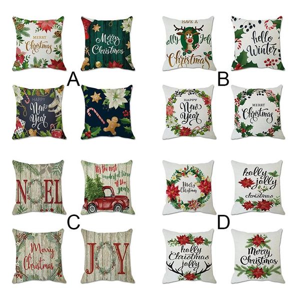 pillow case christmas cushion cover linen throw covers with beautiful wreath decorative drop
pillow case christmas cushion cover linen throw covers with beautiful wreath decorative drop