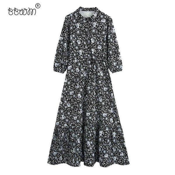 women vintage chic floral print ruffles long shirt dress fashion female short sleeve drawstring dresses vestidos mujer 210520, Black;gray
women vintage chic floral print ruffles long shirt dress fashion female short sleeve drawstring dresses vestidos mujer 210520, Black;gray