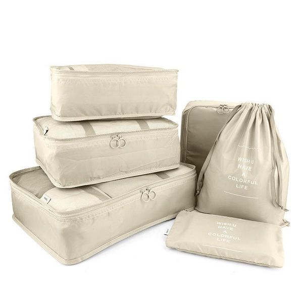 storage bags portable travel clothes finishing bag waterproof underwear sock shoe sorting luggage package organizer 6 pieces/set
storage bags portable travel clothes finishing bag waterproof underwear sock shoe sorting luggage package organizer 6 pieces/set