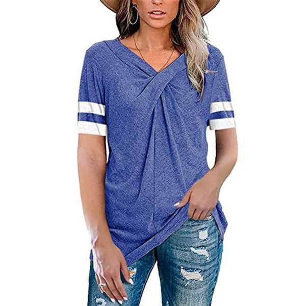 stripe oversized t-shirt female casual cross v-neck women clothing harajuku t-shirts short sleeve tshirt tee shirt 2021 women's, White
stripe oversized t-shirt female casual cross v-neck women clothing harajuku t-shirts short sleeve tshirt tee shirt 2021 women's, White