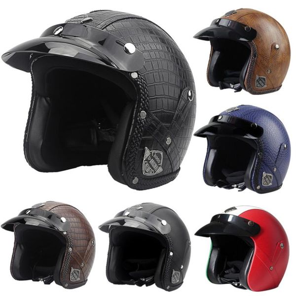 motorcycle helmets retro all seasons personality h-a rley helmet for men and women 3/4 leather half face motorcycles accessories
motorcycle helmets retro all seasons personality h-a rley helmet for men and women 3/4 leather half face motorcycles accessories
