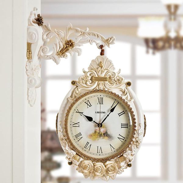 wall clocks large luxury europe style clock children double sided silent creative living room orologio parete home decor
wall clocks large luxury europe style clock children double sided silent creative living room orologio parete home decor