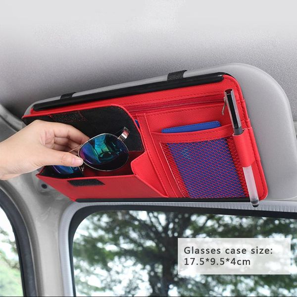car organizer upgrade universal sun visor storage bag auto sunshade cards sunglasses pen leather pocket interior accessories
car organizer upgrade universal sun visor storage bag auto sunshade cards sunglasses pen leather pocket interior accessories