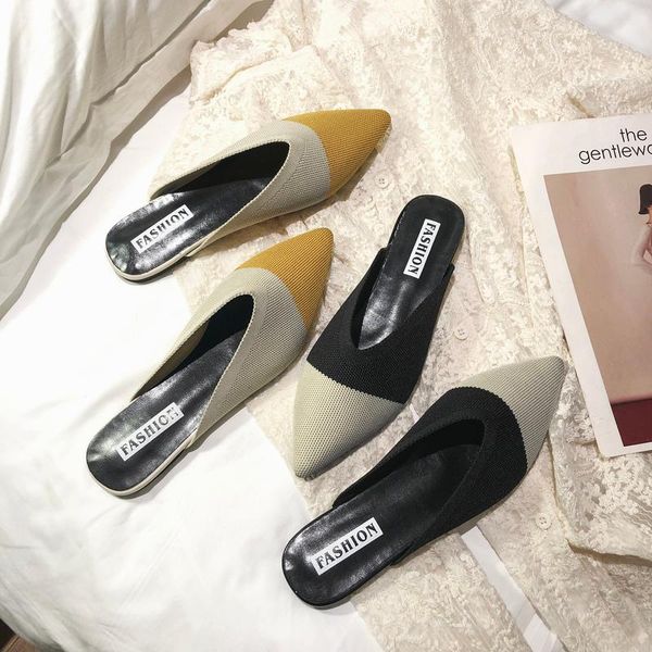 loafers female shoes womens slippers outdoor pointed toe slides big size mules flock fashion low 2021 cover flat luxury pu, Black
loafers female shoes womens slippers outdoor pointed toe slides big size mules flock fashion low 2021 cover flat luxury pu, Black