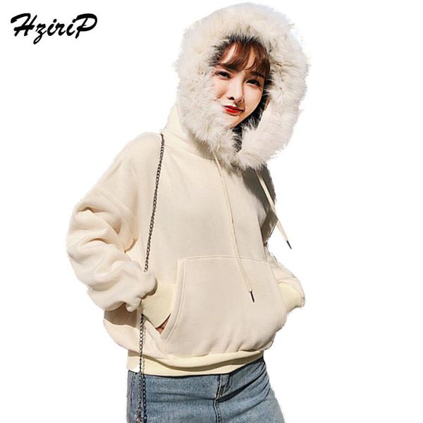 women's hoodies & sweatshirts hzirip long sleeve hooded sweatshirt women 2021 spring autumn ulzzang solid pullover fashion woman clothe, Black
women's hoodies & sweatshirts hzirip long sleeve hooded sweatshirt women 2021 spring autumn ulzzang solid pullover fashion woman clothe, Black