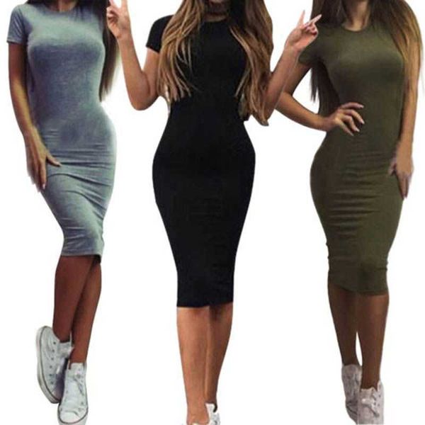 summer tunic pencil dresses women knee-length skinny office dress short sleeve bandage slim bodycon beach dress vestidos robes 210621, Black;gray
summer tunic pencil dresses women knee-length skinny office dress short sleeve bandage slim bodycon beach dress vestidos robes 210621, Black;gray