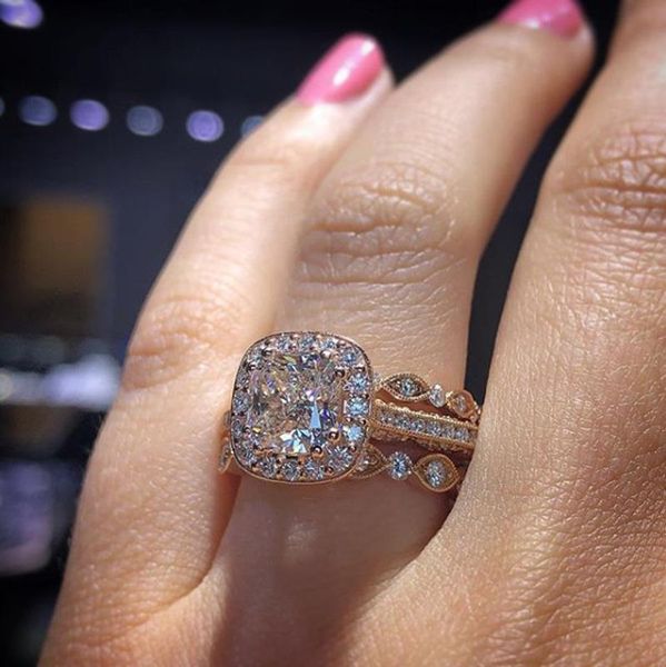 wedding rings classic women square geometric crystal joint gold ring luxury female party jewelry accessories, Slivery;golden
wedding rings classic women square geometric crystal joint gold ring luxury female party jewelry accessories, Slivery;golden
