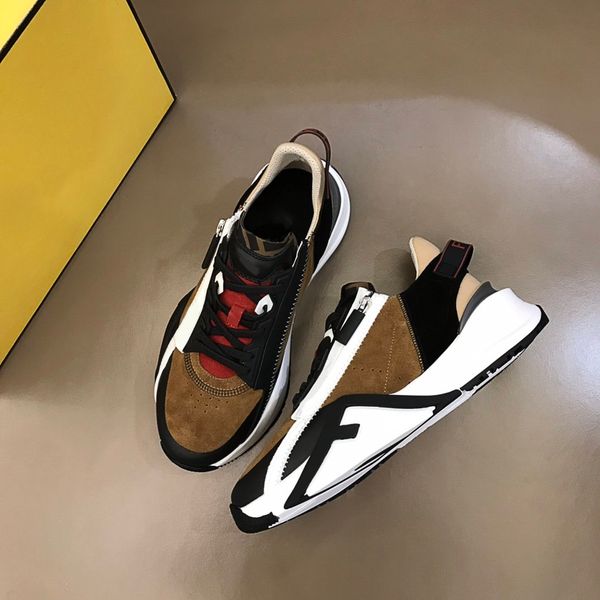 shoes luxury designer men wear sneakers with elastic straps, side zippers and box use38-45, Red;white
shoes luxury designer men wear sneakers with elastic straps, side zippers and box use38-45, Red;white