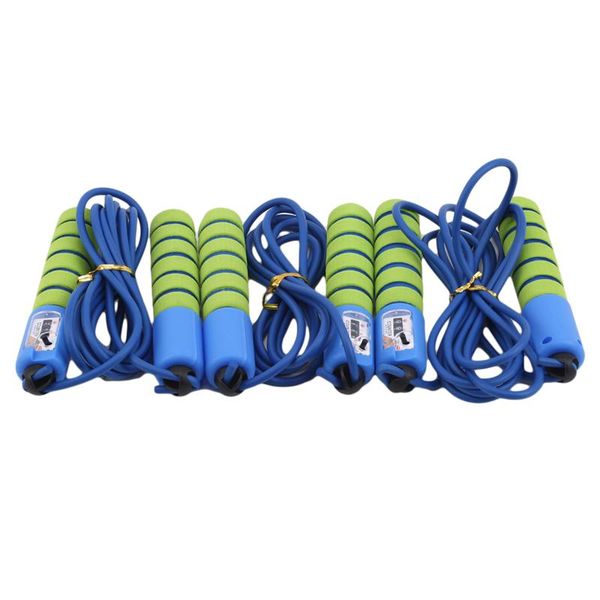 professional sponge jump rope with electronic counter 2.9m adjustable fast speed counting skipping wire workout equipments ropes
professional sponge jump rope with electronic counter 2.9m adjustable fast speed counting skipping wire workout equipments ropes