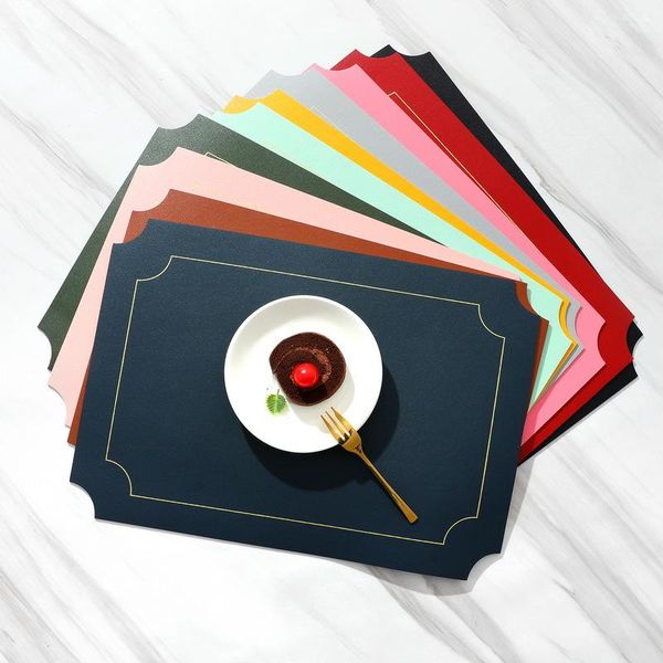 mats & pads ins nordic plate mat anti- waterproof anti-slip insulation pad double-layered western table placemat for dining
mats & pads ins nordic plate mat anti- waterproof anti-slip insulation pad double-layered western table placemat for dining