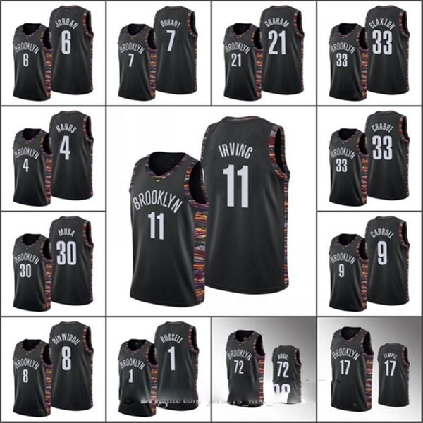 09Men Kyrie Irving Kevin Durant\rBrooklyn Taurean Prince 72 Biggie DeAndre Jor dan 2020 City Black\rNets Custom Jersey
09Men Kyrie Irving Kevin Durant\rBrooklyn Taurean Prince 72 Biggie DeAndre Jor dan 2020 City Black\rNets Custom Jersey
