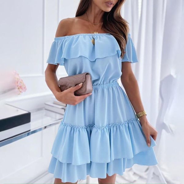 casual dresses pleated dress women off shoulder lace elegant high waist for loose chiffon, Black;gray
casual dresses pleated dress women off shoulder lace elegant high waist for loose chiffon, Black;gray