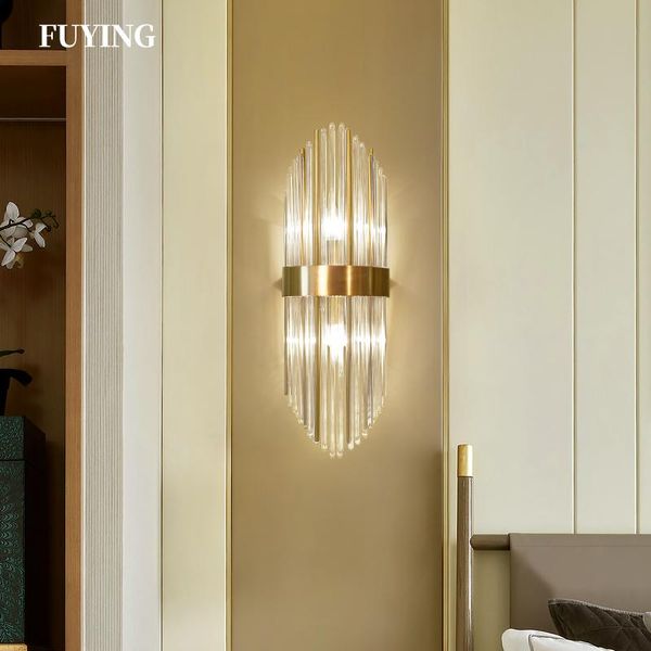 wall lamp modern transparent crystal glass copper led living room kitchen bedroom bedside lights home lighting light
wall lamp modern transparent crystal glass copper led living room kitchen bedroom bedside lights home lighting light