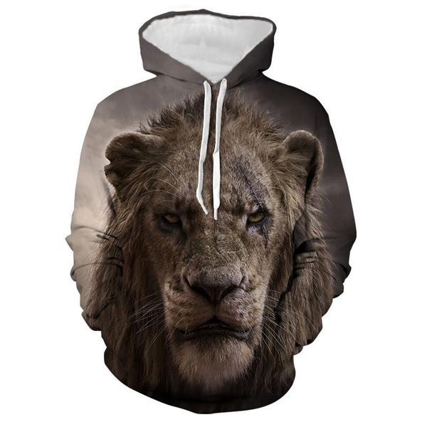 men/women hooded hoodies cap windbreaker jacket sweatshirts fashion brand autumn winter lion animal printing clothes men's &, Black
men/women hooded hoodies cap windbreaker jacket sweatshirts fashion brand autumn winter lion animal printing clothes men's &, Black