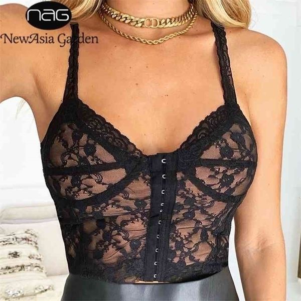 lace tank patchwork single breasted backless black v neck bodycon crop women summer y2k basic casual vest 2021 s, White
lace tank patchwork single breasted backless black v neck bodycon crop women summer y2k basic casual vest 2021 s, White