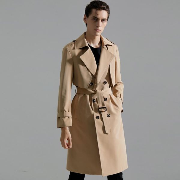 men's trench coats autumn winter male luxury long style double breasted casual man fashion loose jackets plus size 6xl, Tan;black
men's trench coats autumn winter male luxury long style double breasted casual man fashion loose jackets plus size 6xl, Tan;black