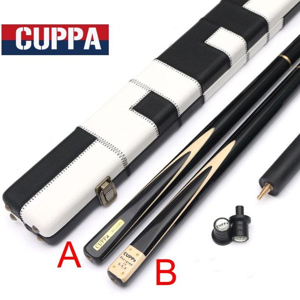 cuppa handmade 3/4 snooker cue case set a/b type cues 9.8mm bright paint cracking prevention maple shaft china billiard
cuppa handmade 3/4 snooker cue case set a/b type cues 9.8mm bright paint cracking prevention maple shaft china billiard