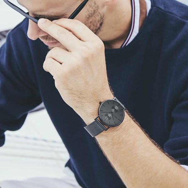 wristwatches ultra-thin men's watch male student simple trend 2021 quartz korean version waterproof casual, Slivery;brown
wristwatches ultra-thin men's watch male student simple trend 2021 quartz korean version waterproof casual, Slivery;brown