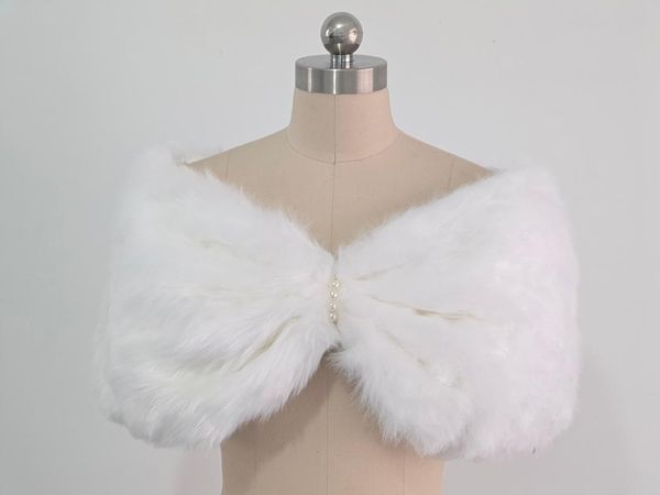 wraps & jackets winter faux fur wedding shawl ivory women bolero warm jacket bride cloak, White
wraps & jackets winter faux fur wedding shawl ivory women bolero warm jacket bride cloak, White