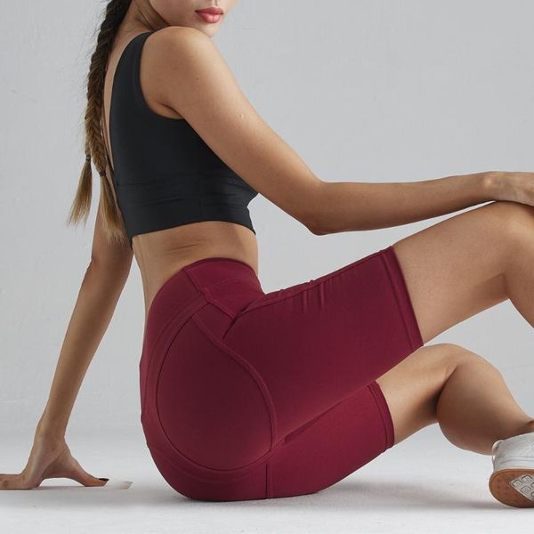 yoga outfits gym leggings shorts fitness sports running high waist tights elastic women summer, White;red
yoga outfits gym leggings shorts fitness sports running high waist tights elastic women summer, White;red