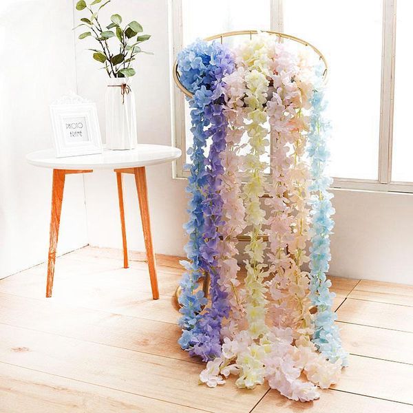 artificial flower wisteria hydrangea string flowers wall wedding decoration for background decorative & wreaths1
artificial flower wisteria hydrangea string flowers wall wedding decoration for background decorative & wreaths1