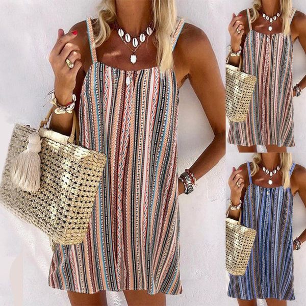 casual dresses women fashion geometric striped mini dress halter camisole printed cocktail party beach straps off shoulder sundress, Black;gray
casual dresses women fashion geometric striped mini dress halter camisole printed cocktail party beach straps off shoulder sundress, Black;gray