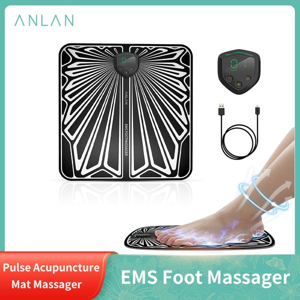 anlan ems foot massager health care mat massageador pulse acupuncture relaxation terapia fisica stress relief
anlan ems foot massager health care mat massageador pulse acupuncture relaxation terapia fisica stress relief