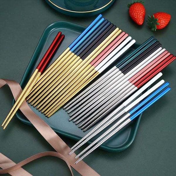 chopsticks chinese tableware sushi sticks japanese chop 1 pair korean to eat metal stainless steel iron reusable hasi
chopsticks chinese tableware sushi sticks japanese chop 1 pair korean to eat metal stainless steel iron reusable hasi