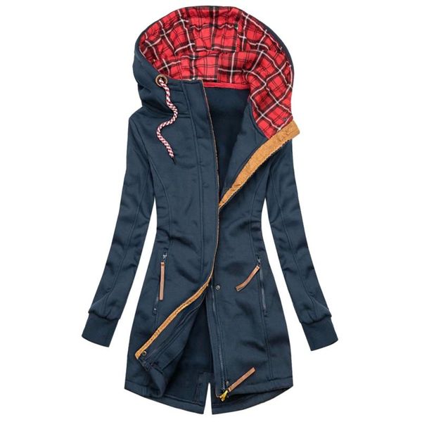 women's jackets female coat winter fashion plaid print jacket zipper pocket sweatshirt long sleeve woman abrigos mujer invierno 2021, Black;brown
women's jackets female coat winter fashion plaid print jacket zipper pocket sweatshirt long sleeve woman abrigos mujer invierno 2021, Black;brown