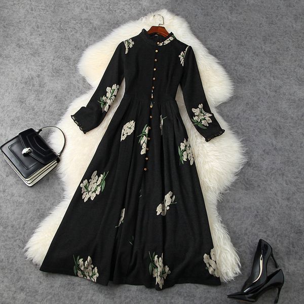 casual dresses spring long sleeve stand collar black / red floral print buttons single-breasted mid-calf dress elegant ld3011751 1ltb, Black;gray
casual dresses spring long sleeve stand collar black / red floral print buttons single-breasted mid-calf dress elegant ld3011751 1ltb, Black;gray