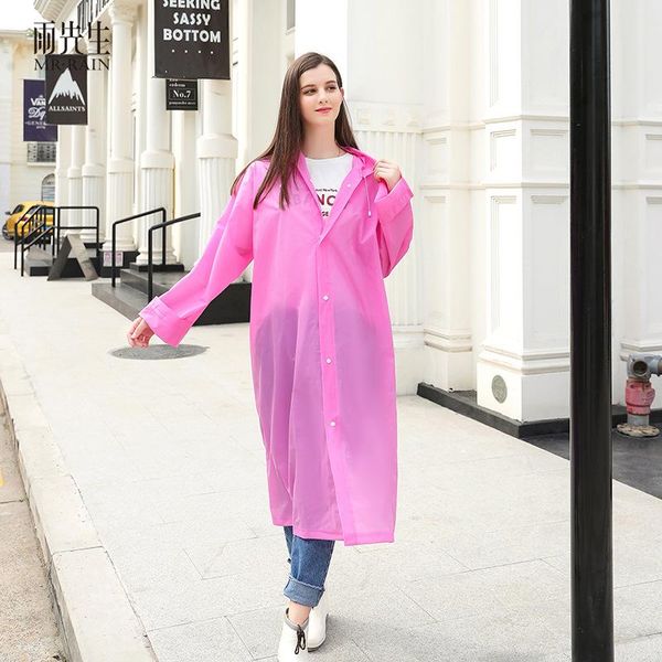 raincoats fashion non disposable rain gear tourism eva environmental protection raincoat one-piece translucent outdoor walk
raincoats fashion non disposable rain gear tourism eva environmental protection raincoat one-piece translucent outdoor walk