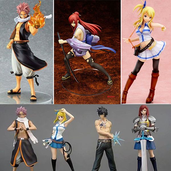 15-23cm Fairy Tail Erza Scarlet Natsu Dragneel Lucy Heartfilia Gray Fullbuster PVC Action Figure Model Toy
15-23cm Fairy Tail Erza Scarlet Natsu Dragneel Lucy Heartfilia Gray Fullbuster PVC Action Figure Model Toy