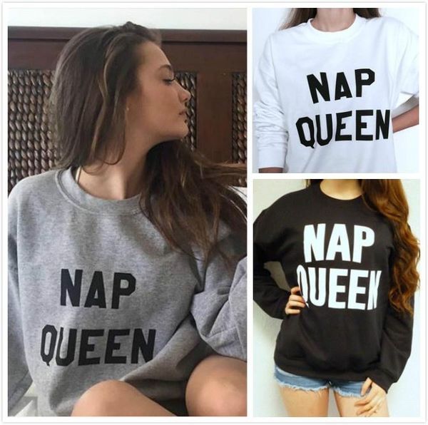 women's hoodies & sweatshirts nap queen women sweatshirt cozy lounging pullover girls fashion oversize tumblr pullovers jumper, Black
women's hoodies & sweatshirts nap queen women sweatshirt cozy lounging pullover girls fashion oversize tumblr pullovers jumper, Black